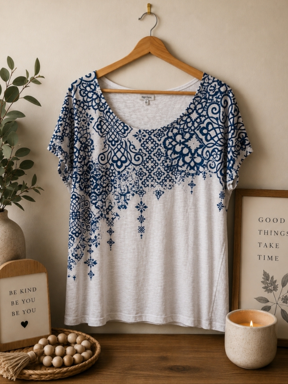 High Fifth | Women's Large | Lightweight Versatile Blouse
